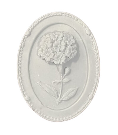 Plaque Décorative Ovale Fleur