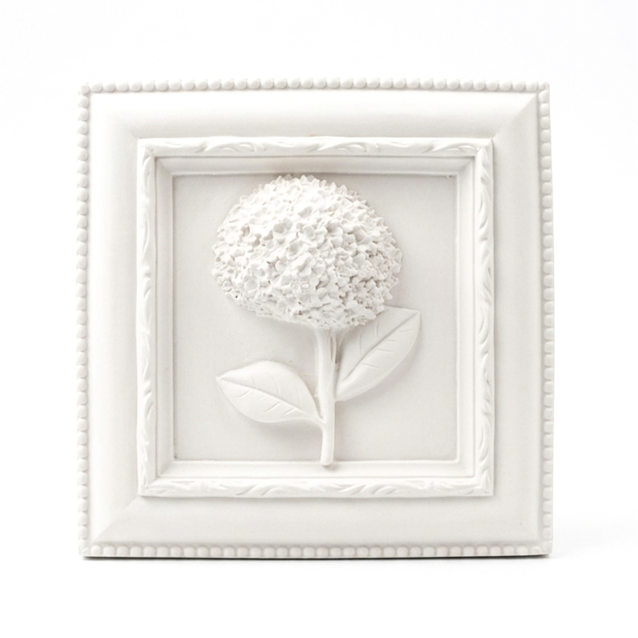 121212sdssss Une plaque décorative carré blanche – Image 1