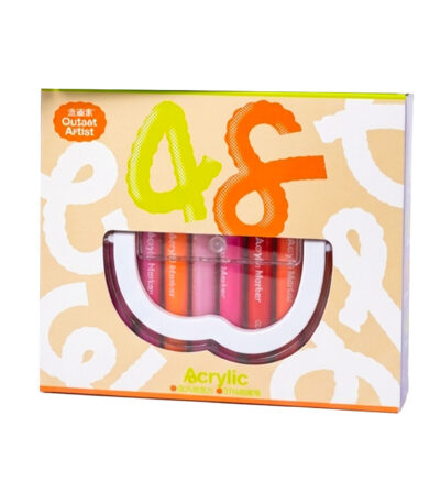 Feutres acryliques 48 couleurs Outset Artist en boîte