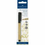 Feutre Pitt Artist Pen 1.5 Blister, Or - Faber-Castell