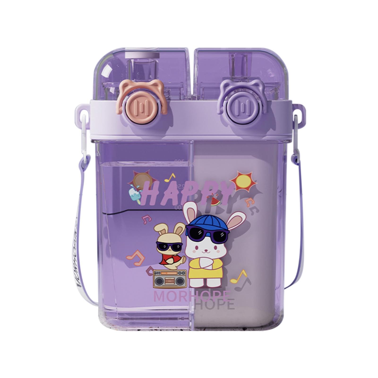 9f04cf6f-b17c-4d95-afac-d577675a0704.9eb7eb0d450b147980bfdd5c32a89200 Gourde Kawaii étanche avec double ouverture 780ml Violet – Image 1