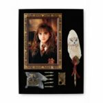 Plume Harry Potter coffret calligraphie avec encrier