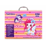 Valise de Coloriage Unicorne - 156 PCS