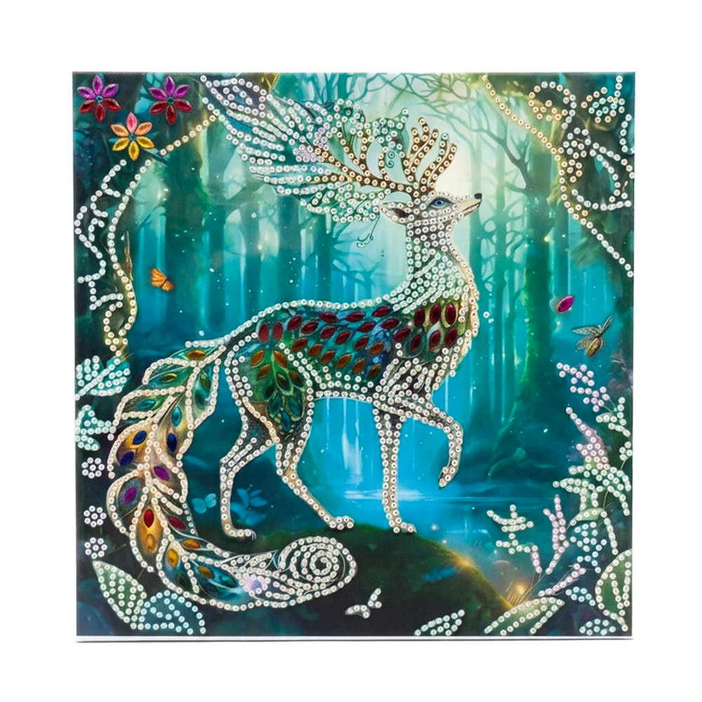 ghzella Tableau diamante thème du gazelle 20x20 – Image 1