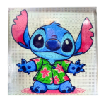 Tableau diamant Stitch 30x30