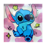 Tableau diamant Stitch 30x30