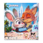 Tableau diamant Zootopia 30x30